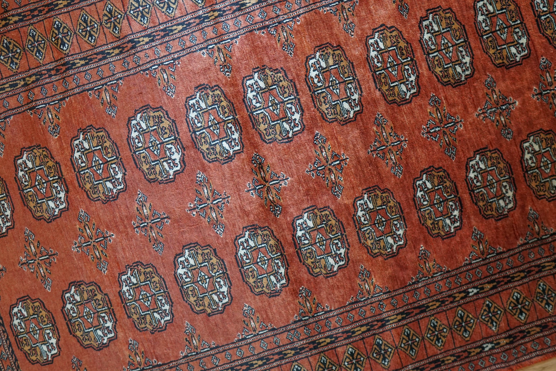 トルクメン ボハララグ トライバルラグ　ヴィンテージラグ 158×90cm Decorworks