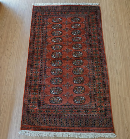 トルクメン ボハララグ トライバルラグ　ヴィンテージラグ 158×90cm Decorworks