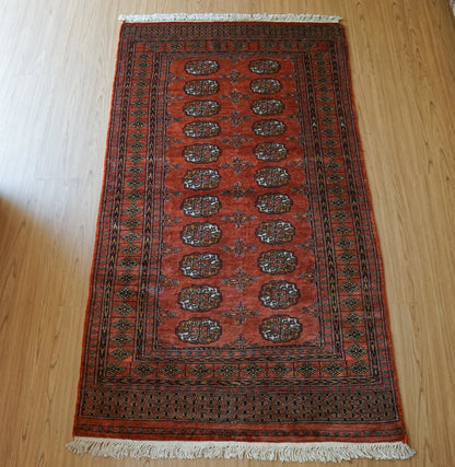 トルクメン ボハララグ トライバルラグ　ヴィンテージラグ 158×90cm Decorworks