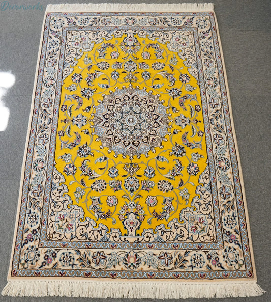 162×109cm ペルシャ手織り絨毯 Decorworks