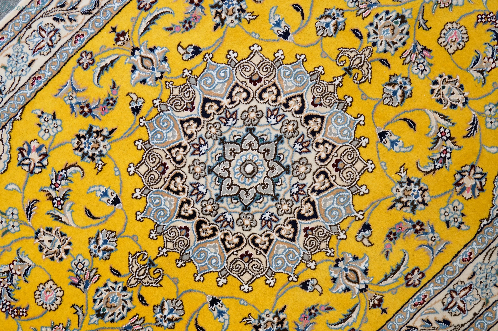 162×109cm ペルシャ手織り絨毯 Decorworks