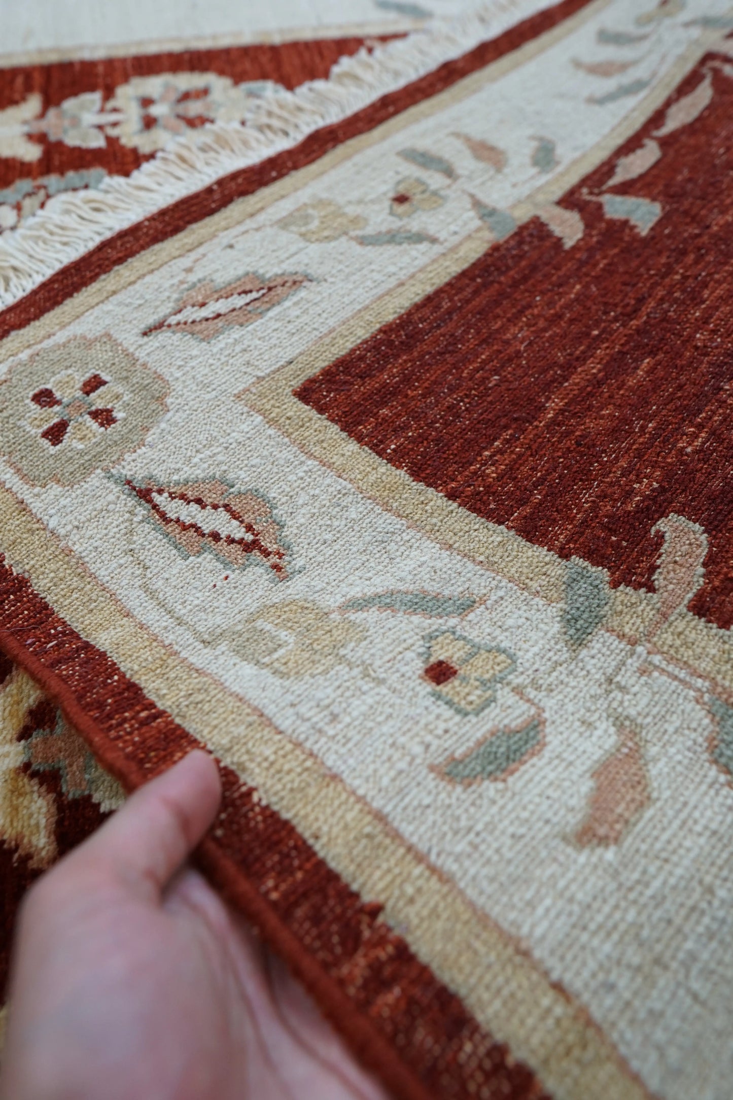 163×97cm パキスタン手織りギャッベ Decorworks