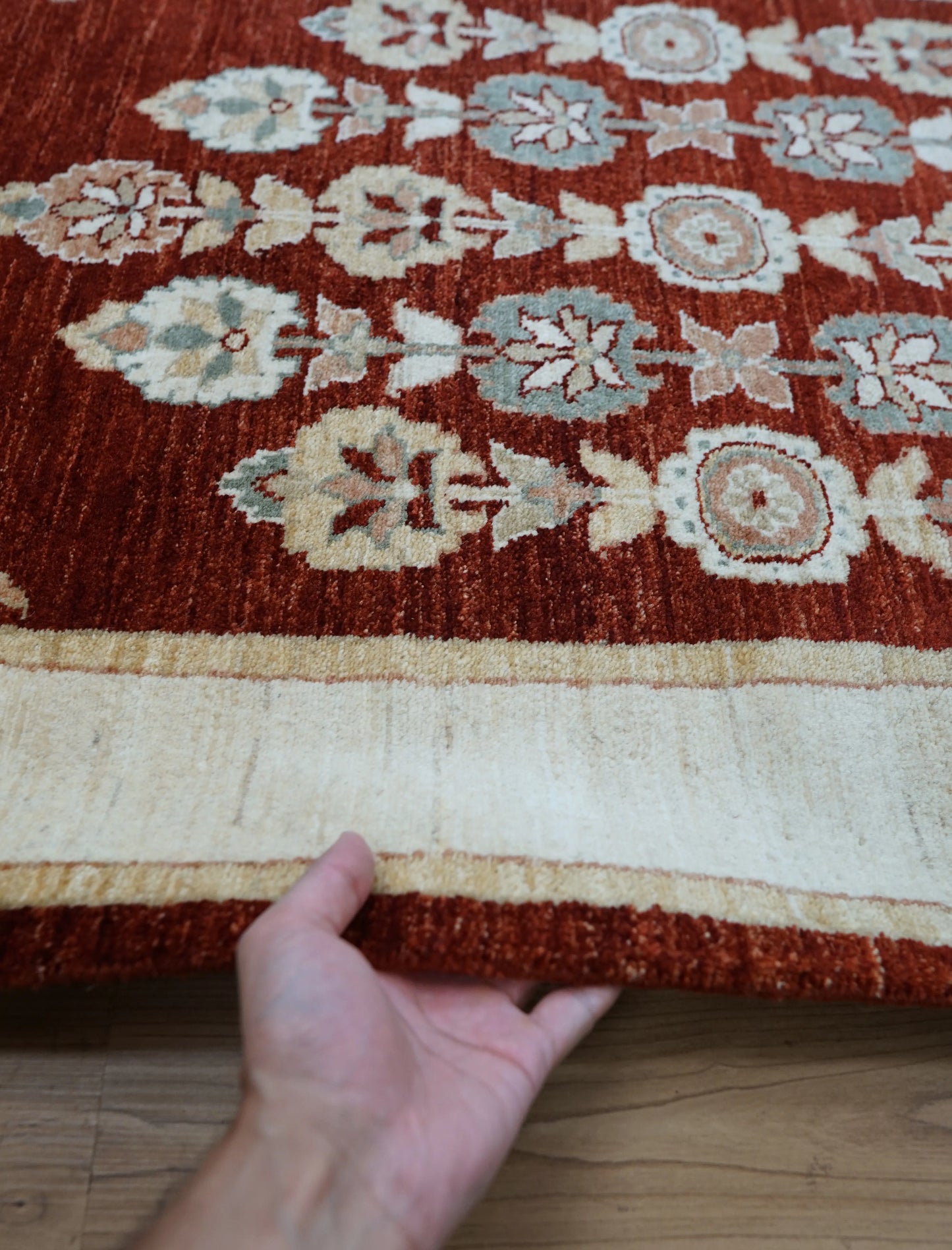 163×97cm パキスタン手織りギャッベ Decorworks