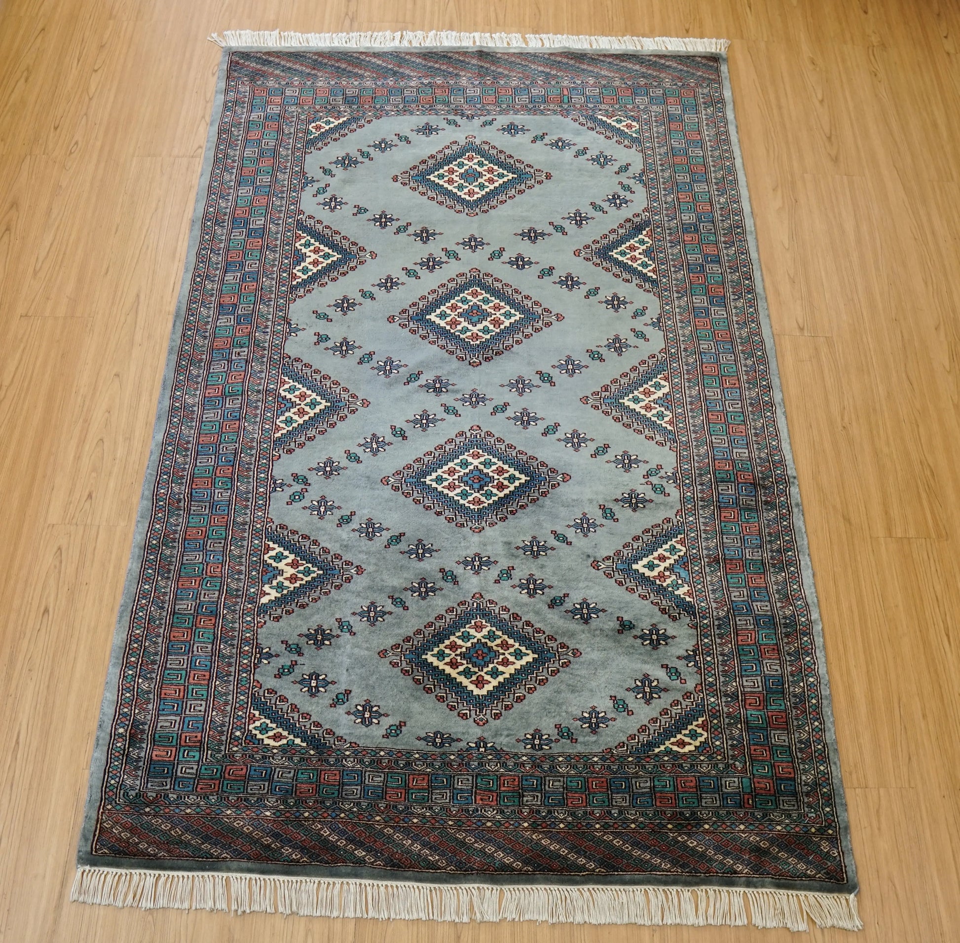 パキスタン手織り絨毯 191×121cm Decorworks