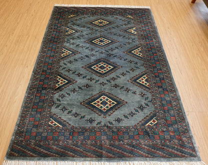 パキスタン手織り絨毯 191×121cm Decorworks