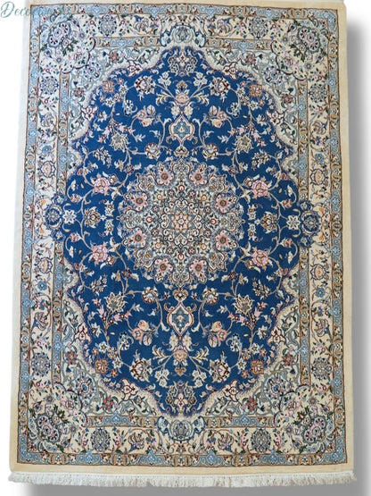 198×150cm　 ペルシャ絨毯 ナイン産 Decorworks