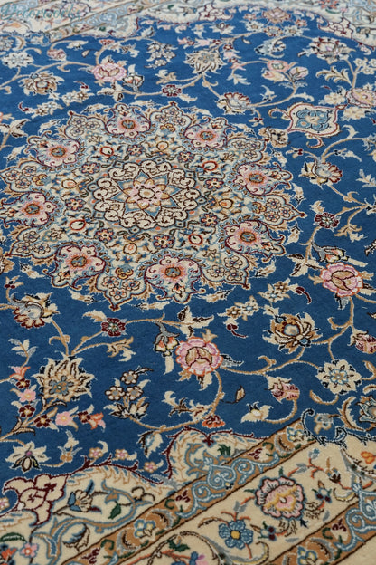 198×150cm　 ペルシャ絨毯 ナイン産 Decorworks
