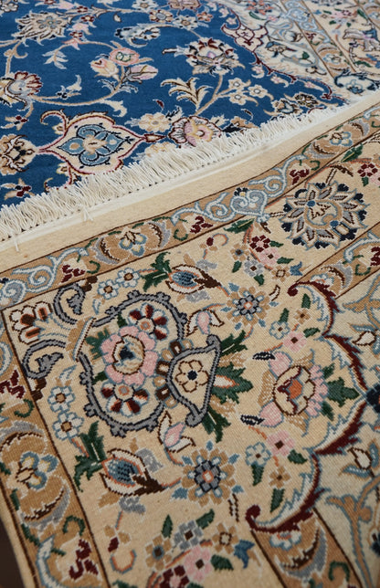 198×150cm　 ペルシャ絨毯 ナイン産 Decorworks
