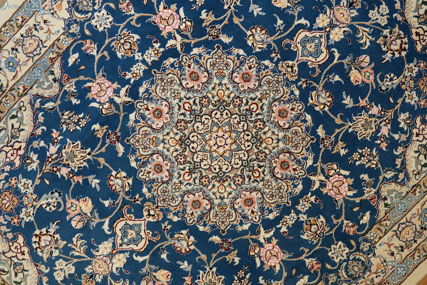 198×150cm　 ペルシャ絨毯 ナイン産 Decorworks