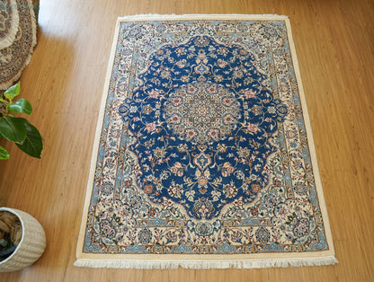 198×150cm　 ペルシャ絨毯 ナイン産 Decorworks