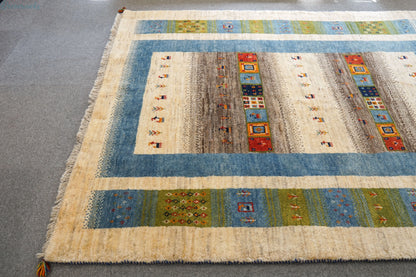 200×159cm ペルシャ手織りギャッベ Decorworks