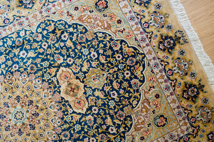 Collection 200×81cm　ペルシャ絨毯　クム産　モハメドジャムシェヂ房　シルク 100%　証明書付
