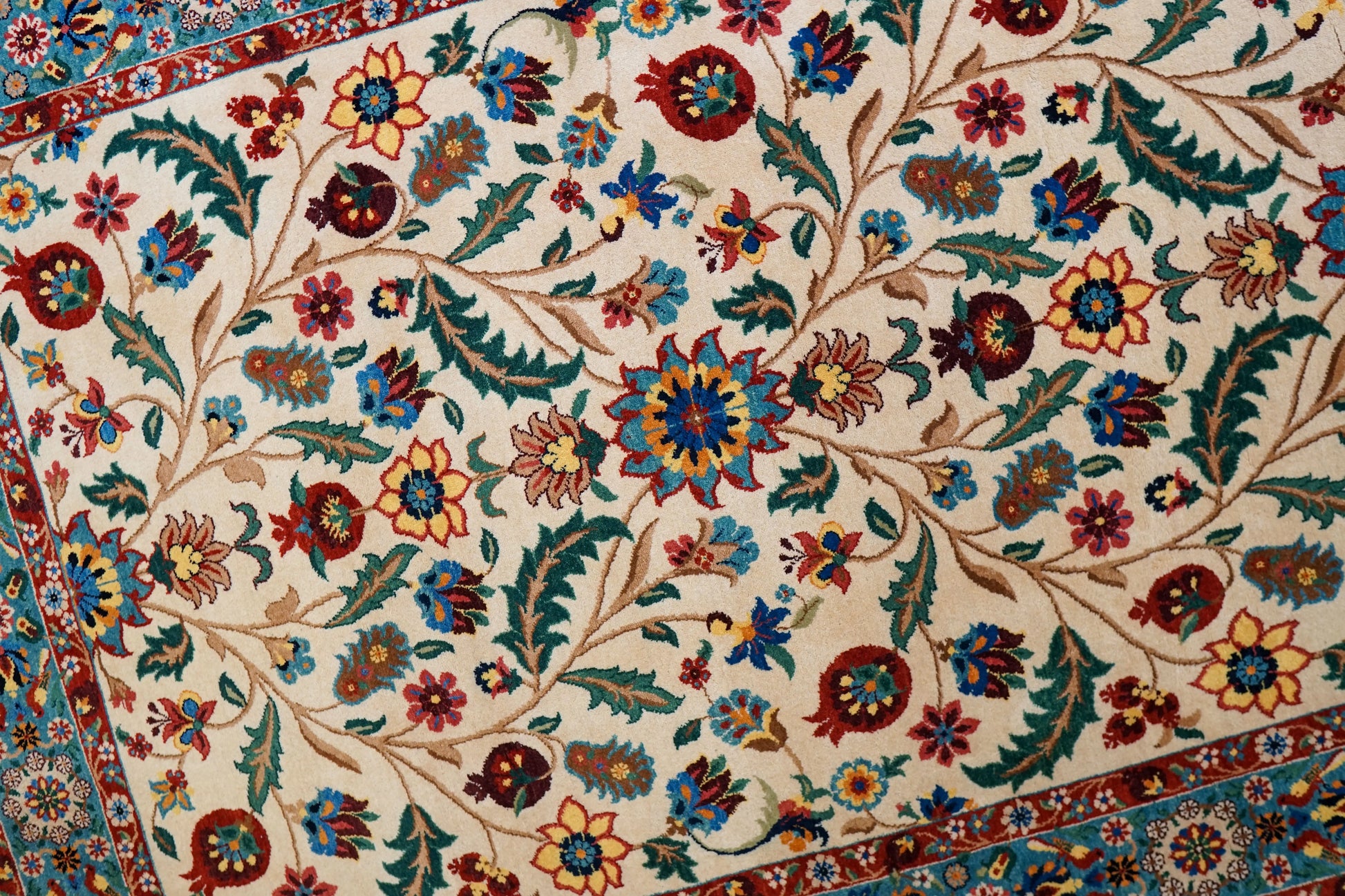 210×160cm　 ペルシャ バラミン産 手織り絨毯 Decorworks