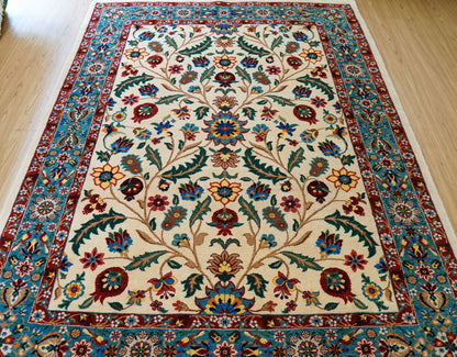 210×160cm　 ペルシャ バラミン産 手織り絨毯 Decorworks