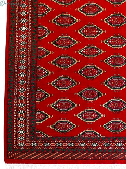 219×138cm パキスタン手織り絨毯 Decorworks