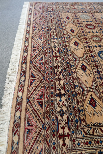 223×154cm【パキスタン手織り絨毯 Decorworks
