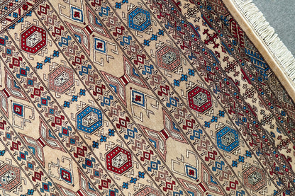 223×154cm【パキスタン手織り絨毯 Decorworks