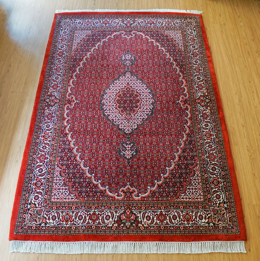 Collection ペルシャ絨毯 ビジャー 228×152cm 手織り ウール 高級 Fine Quality マヒ柄