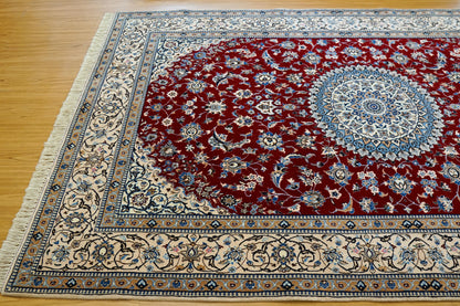 237×146cm ナイン産ペルシャ絨毯 6La Decorworks