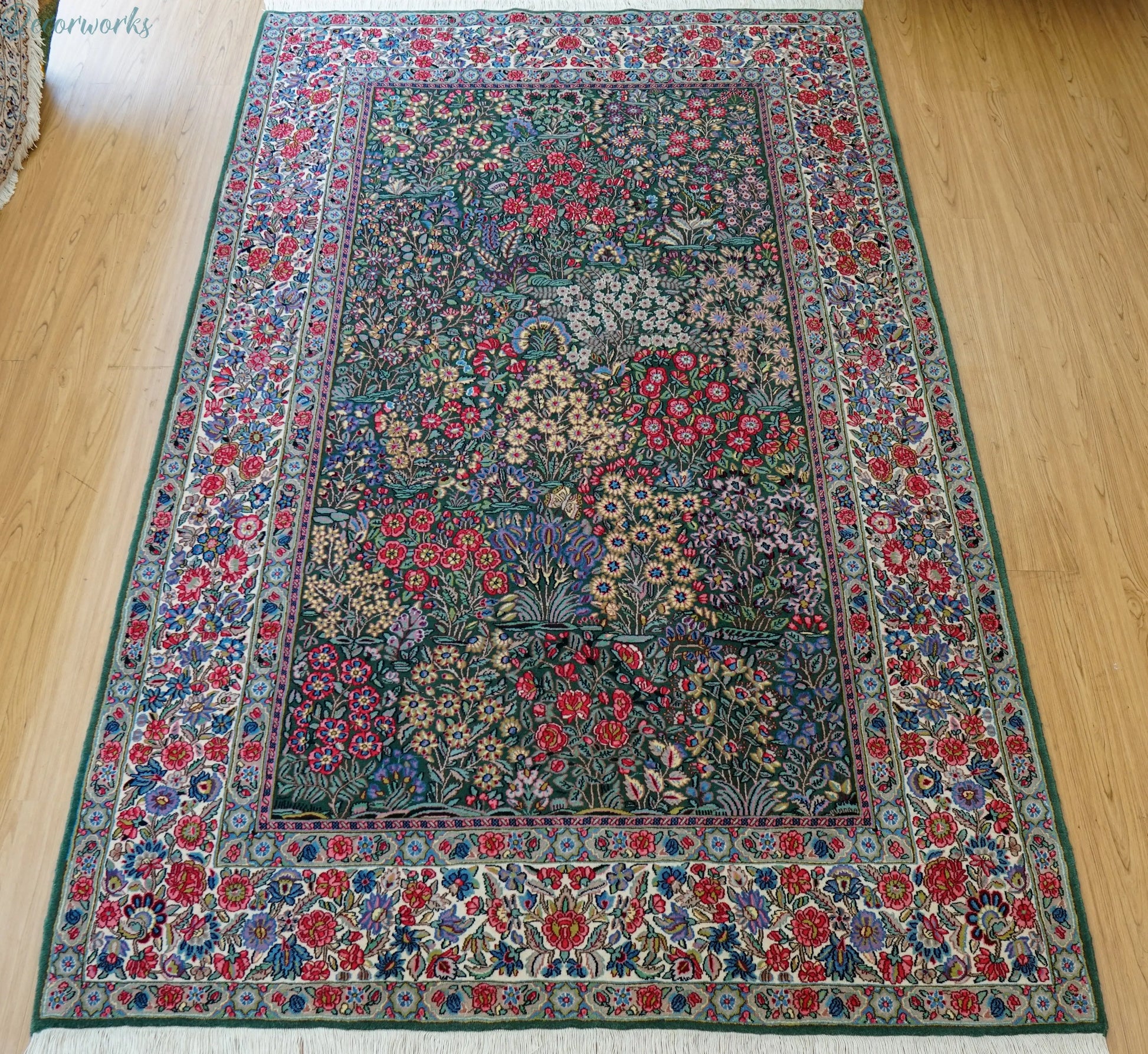 245×155cm　ペルシャ絨毯　ケルマン産 Decorworks