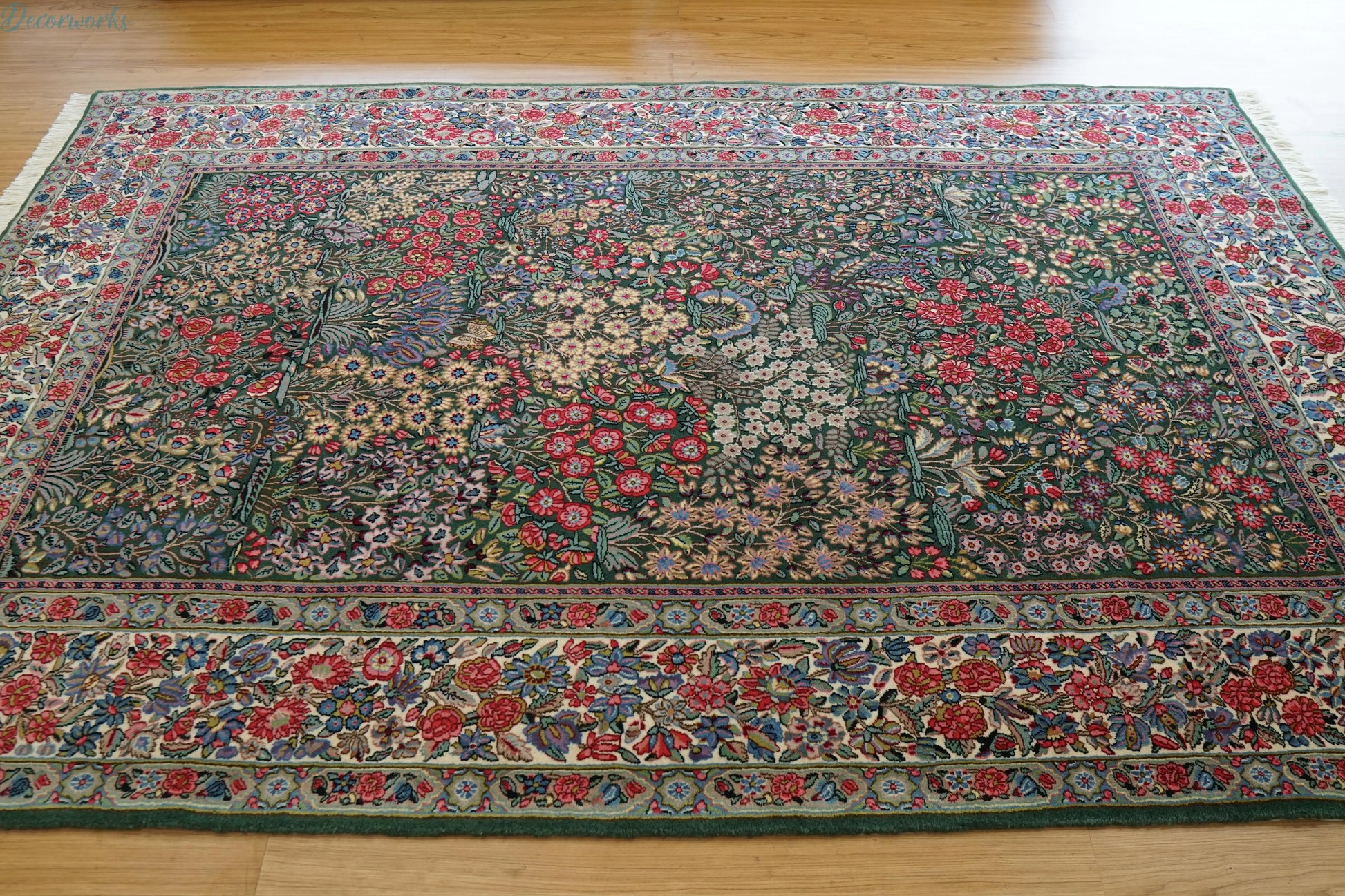 245×155cm　ペルシャ絨毯　ケルマン産 Decorworks