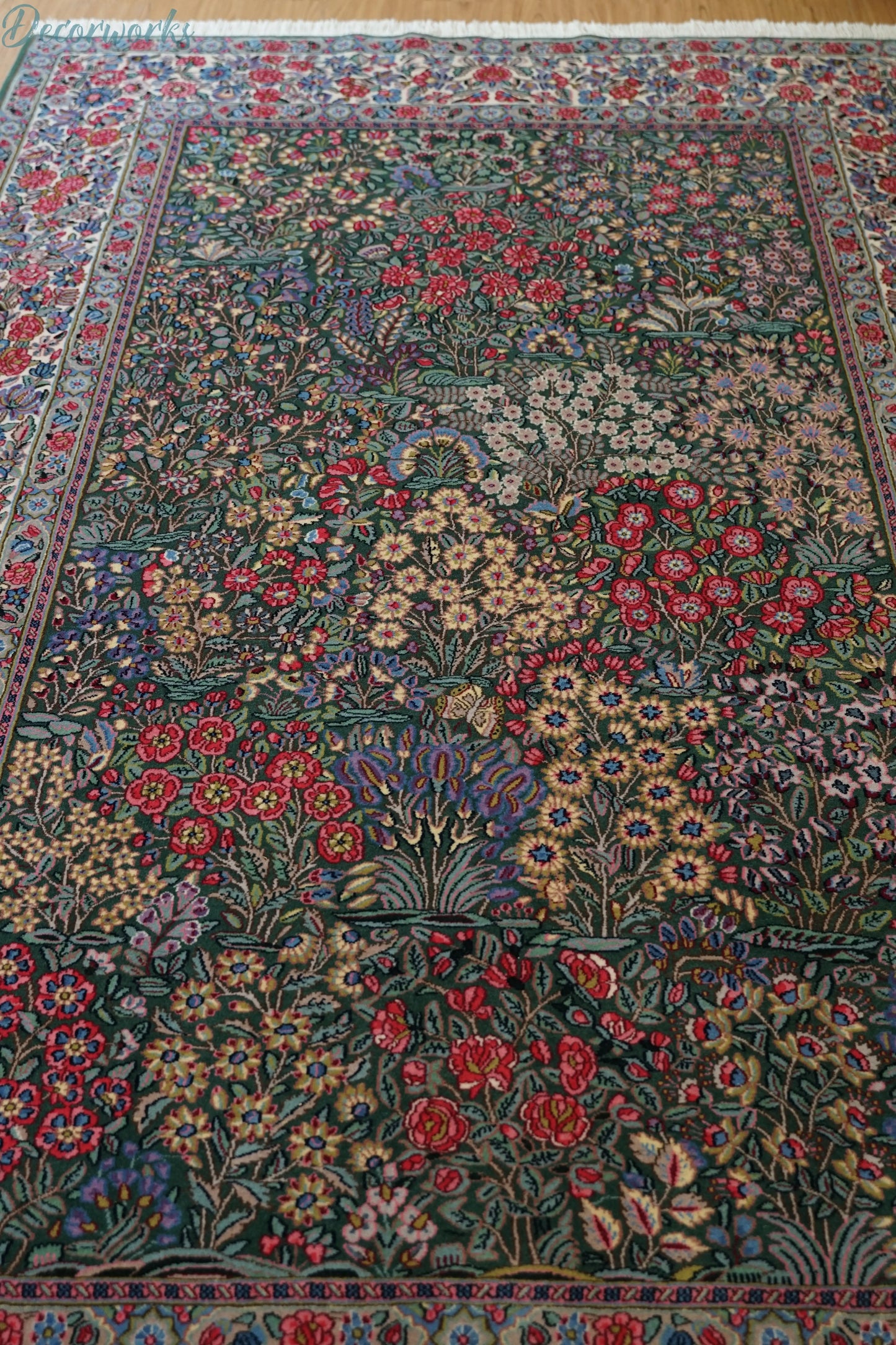 245×155cm　ペルシャ絨毯　ケルマン産 Decorworks