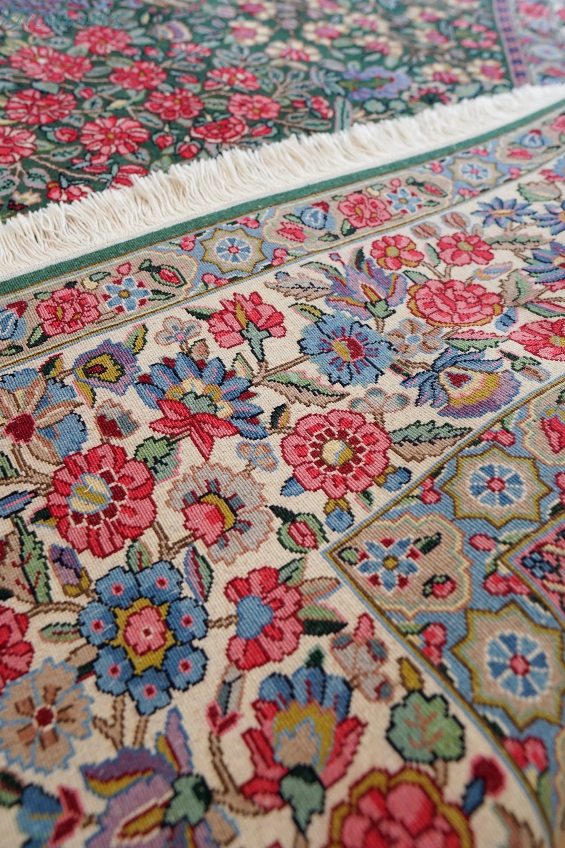245×155cm　ペルシャ絨毯　ケルマン産 Decorworks