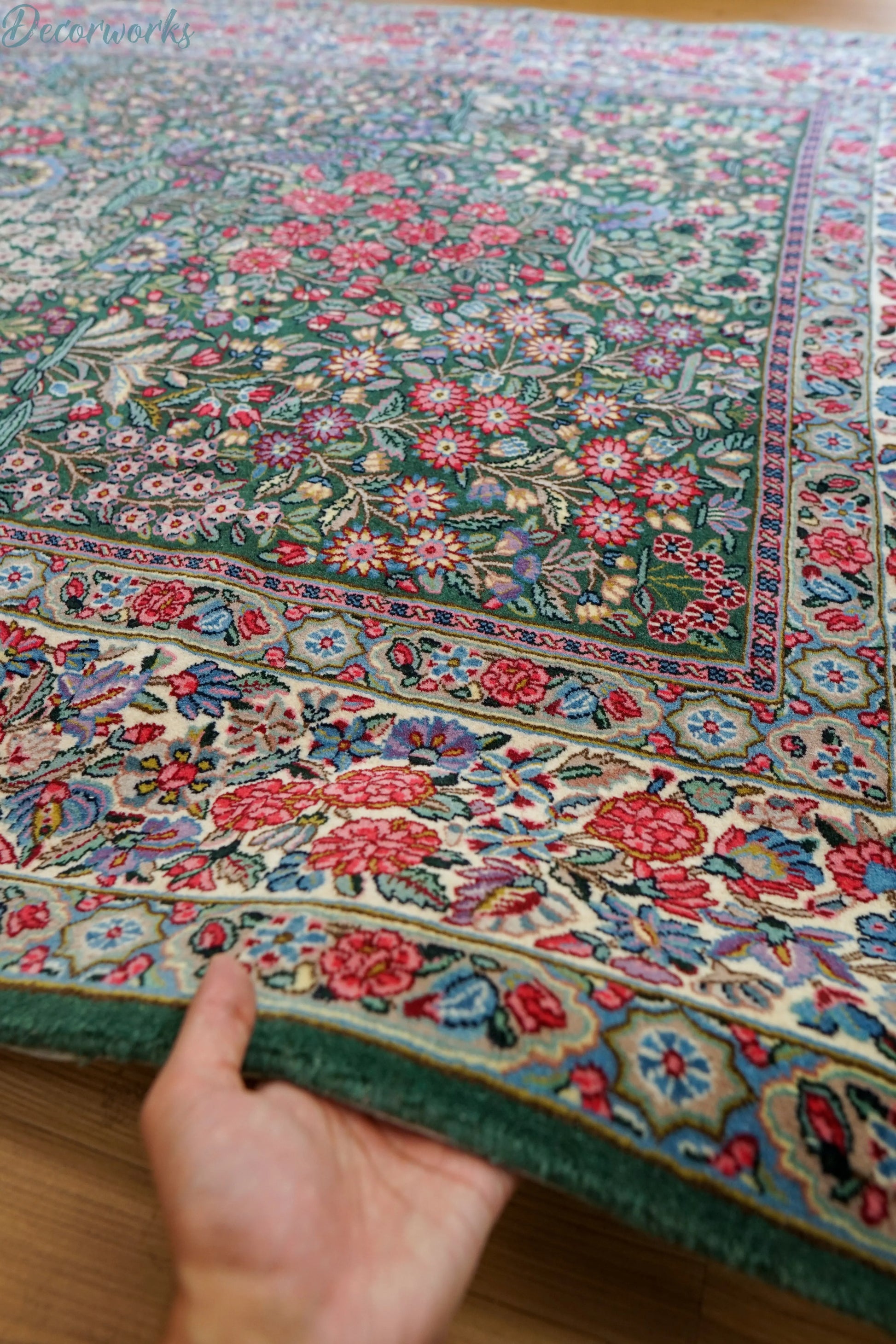 245×155cm　ペルシャ絨毯　ケルマン産 Decorworks