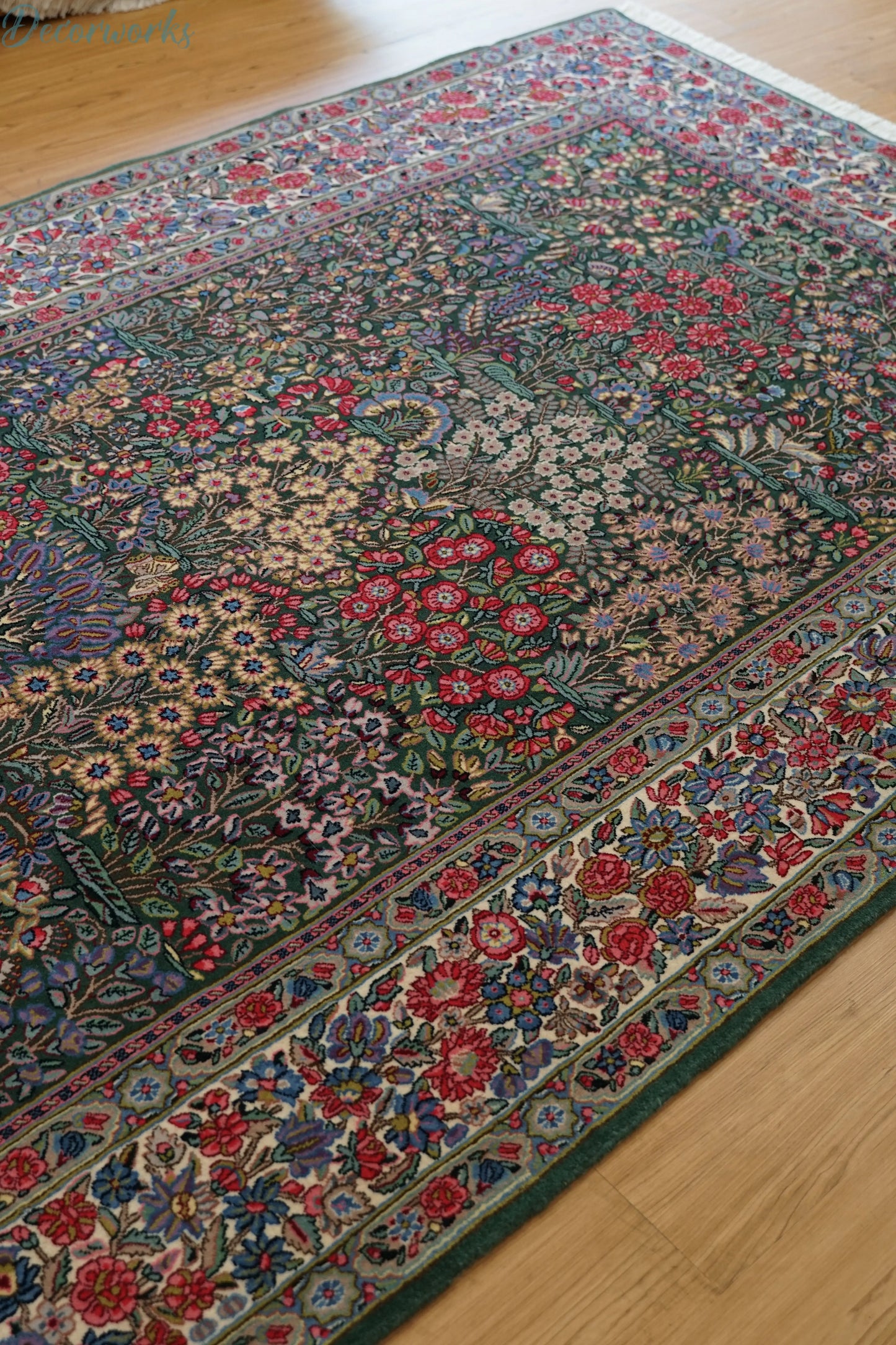 245×155cm　ペルシャ絨毯　ケルマン産 Decorworks