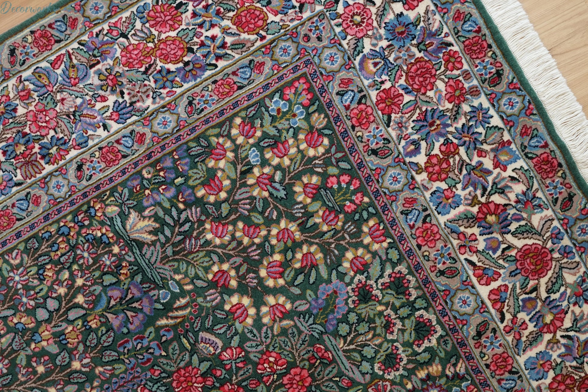 245×155cm　ペルシャ絨毯　ケルマン産 Decorworks