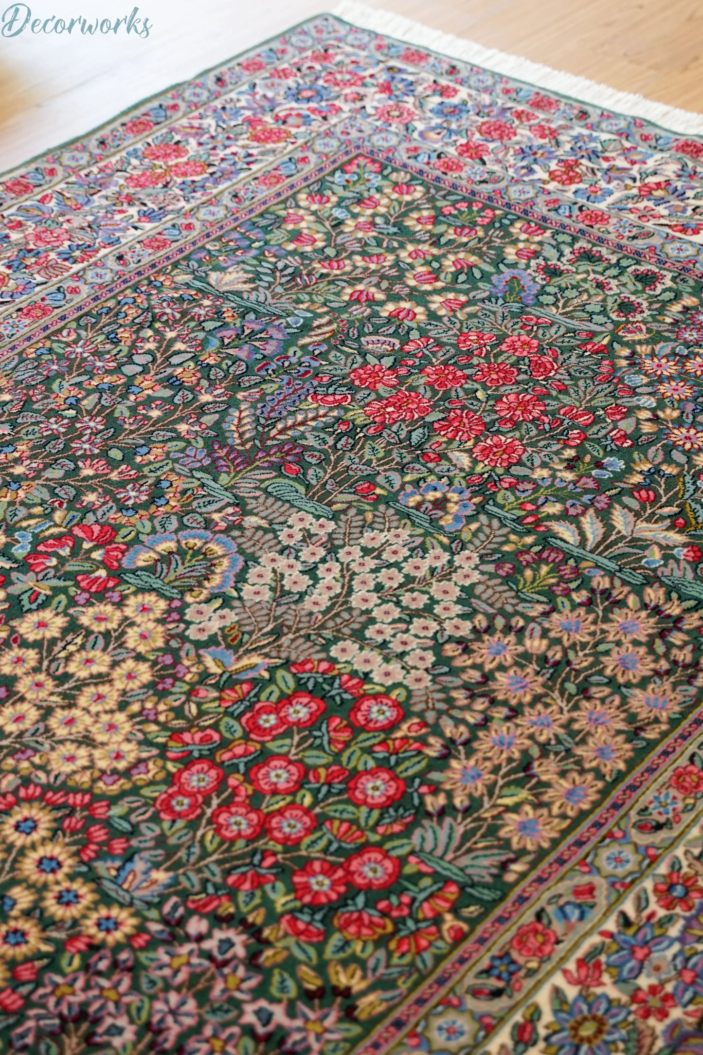 245×155cm　ペルシャ絨毯　ケルマン産 Decorworks