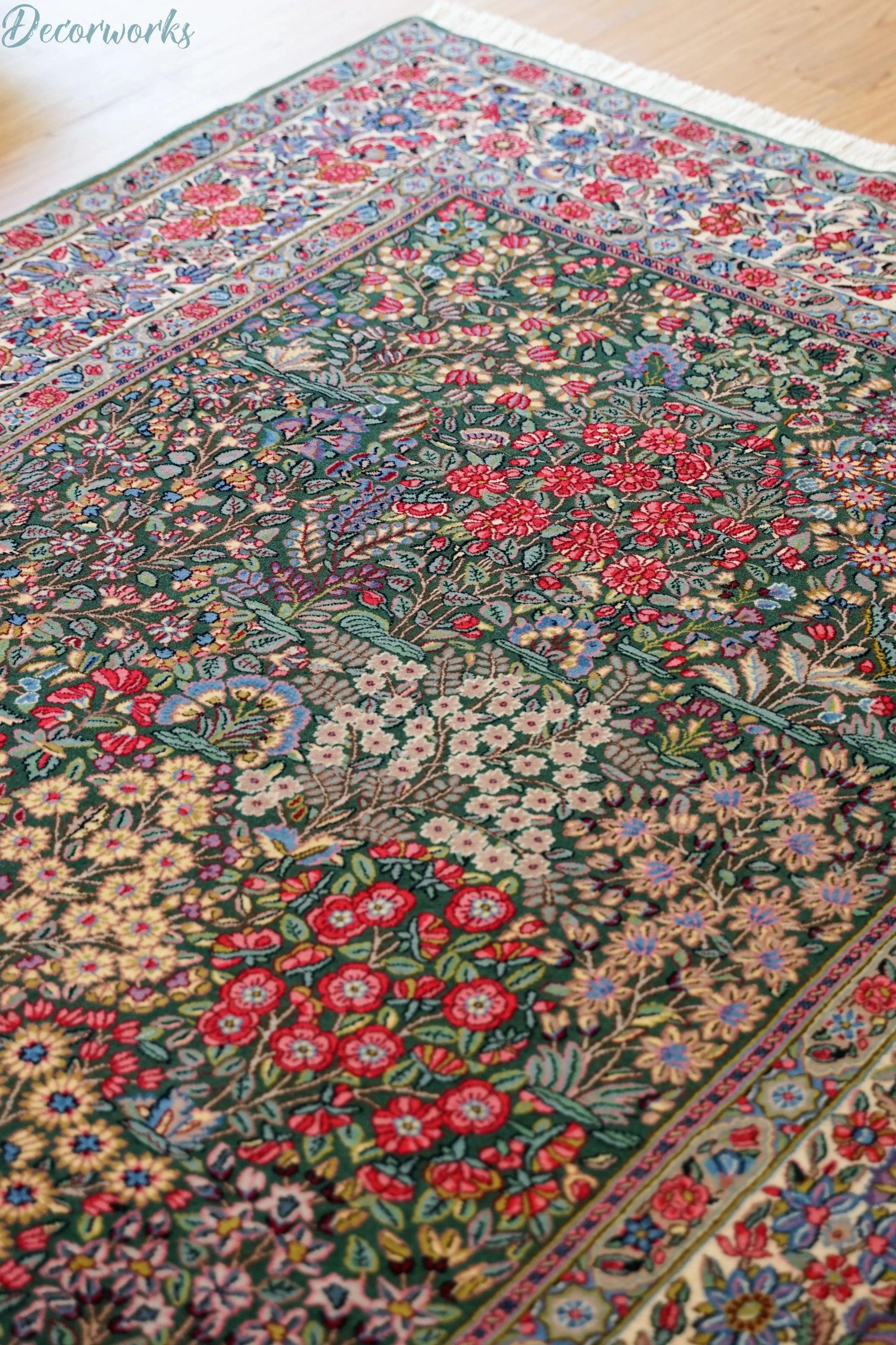 245×155cm　ペルシャ絨毯　ケルマン産 Decorworks