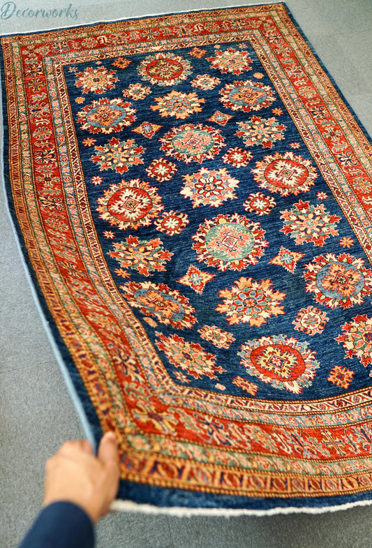249×167cｍ  アフガニスタン　ガズニーウール手織り絨毯 Decorworks