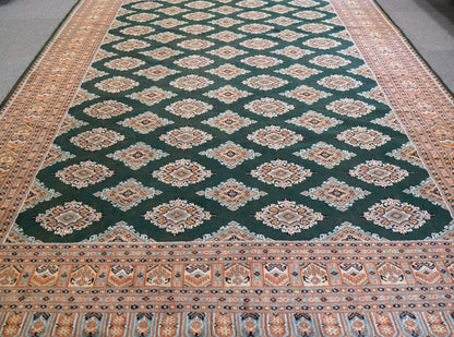 250×200cm【パキスタン手織り絨毯 Decorworks