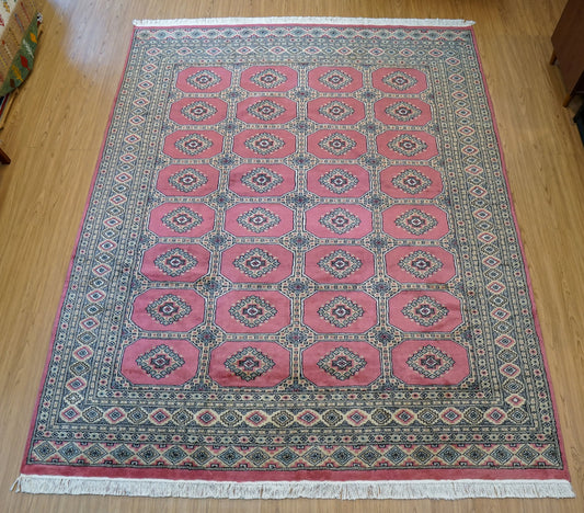 Collection パキスタン手織り絨毯 ジャルダール柄 高級ウール  255×205cm