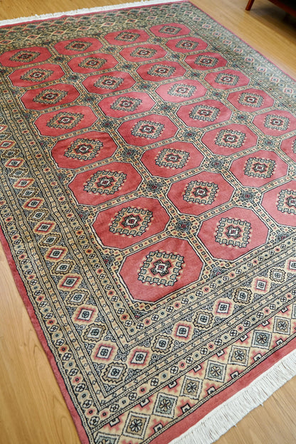 Collection パキスタン手織り絨毯 ジャルダール柄 高級ウール  255×205cm