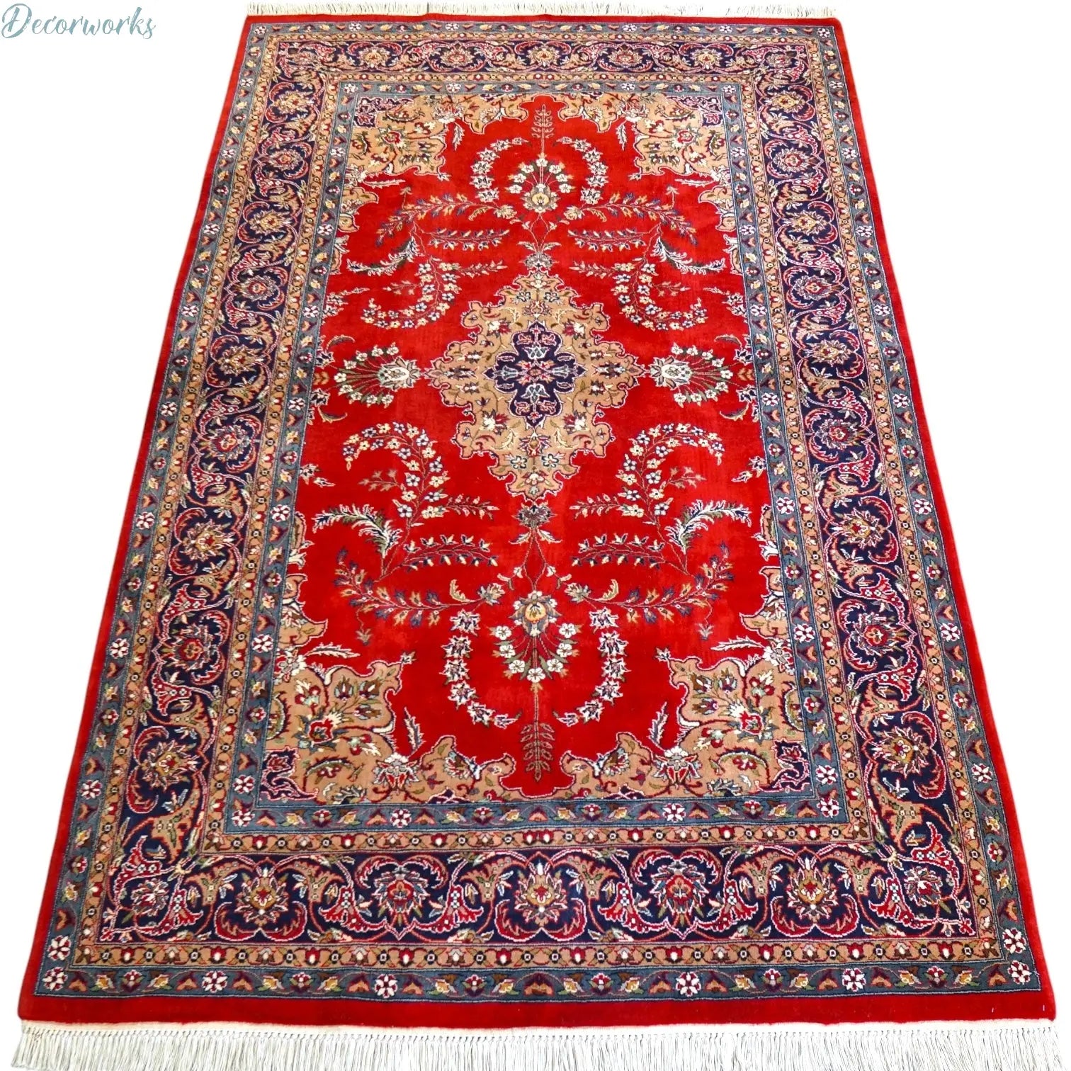 256×154cm ペルシャ手織り絨毯 - Decorworks