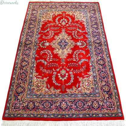 256×154cm ペルシャ手織り絨毯 - Decorworks