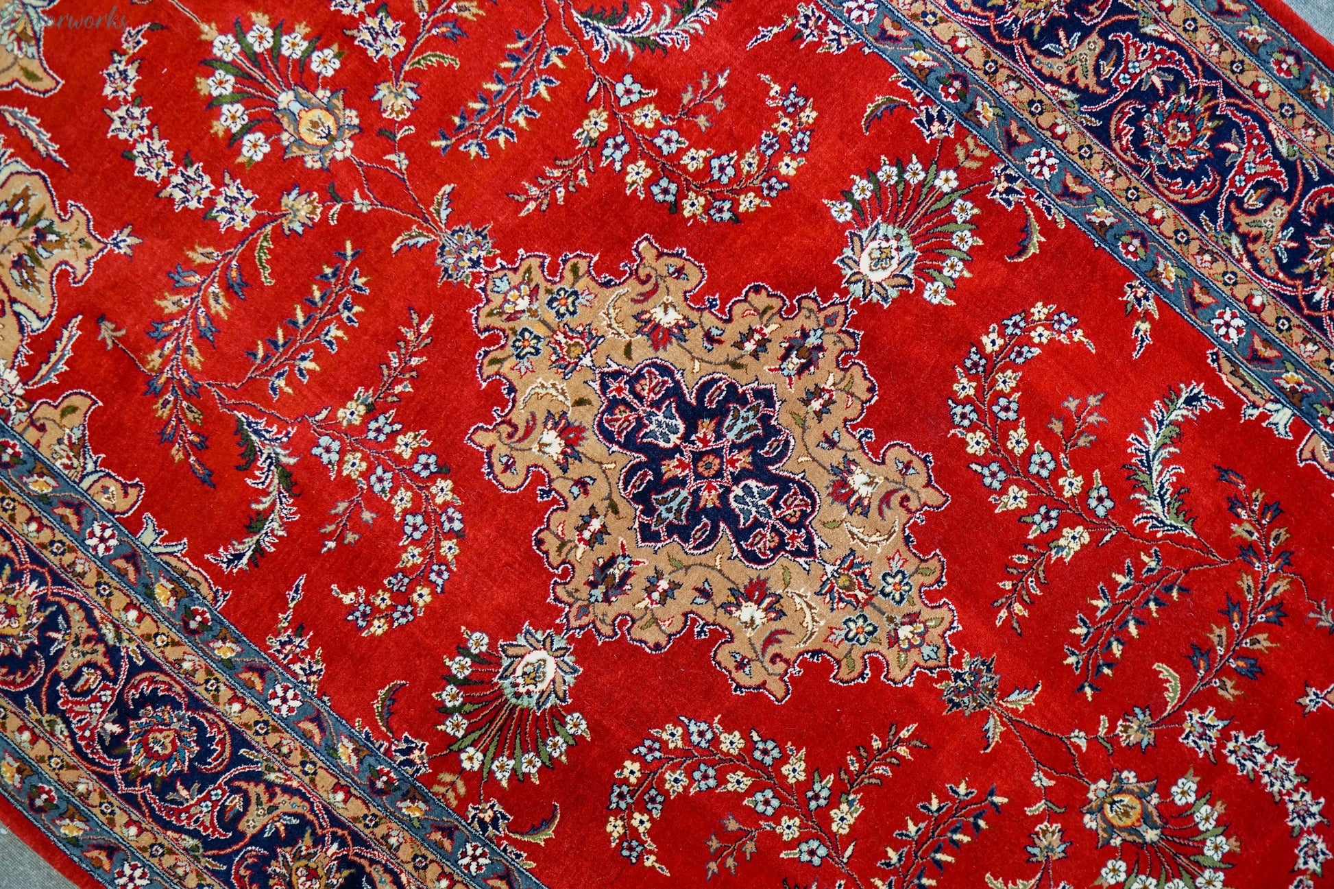 256×154cm ペルシャ手織り絨毯 - Decorworks