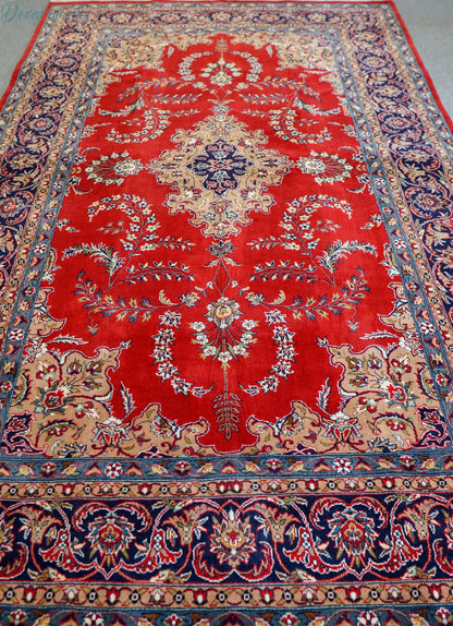 256×154cm ペルシャ手織り絨毯 - Decorworks