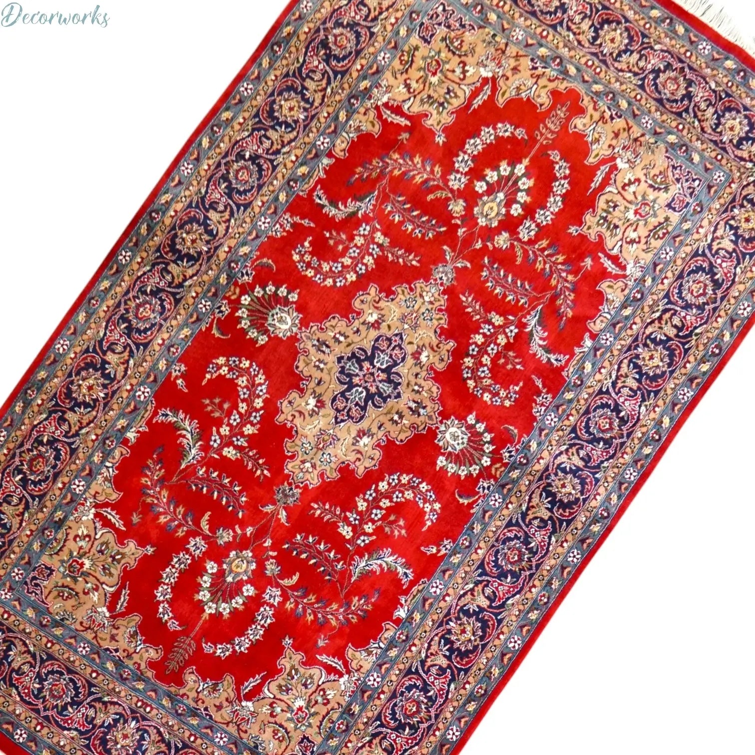 256×154cm ペルシャ手織り絨毯 - Decorworks