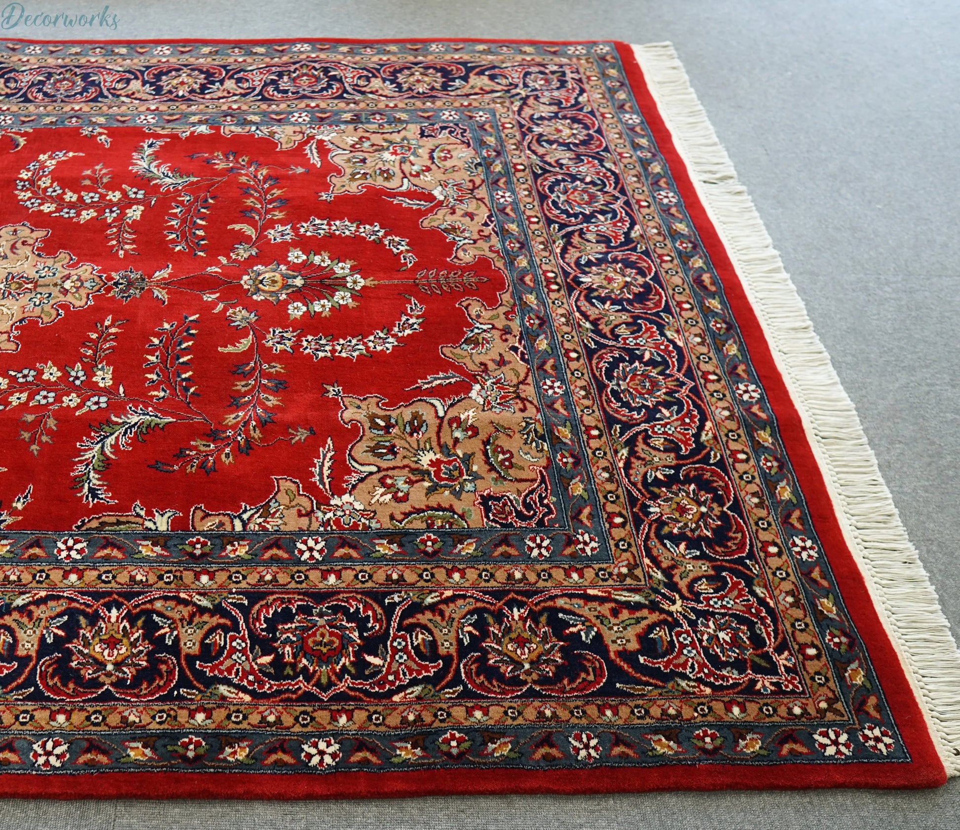256×154cm ペルシャ手織り絨毯 - Decorworks