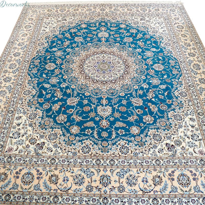 305×255cm　 ペルシャ絨毯  ナイン産 ハビビアン Decorworks