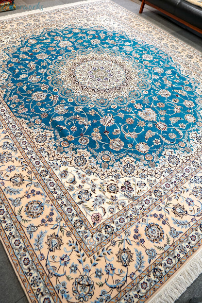 305×255cm　 ペルシャ絨毯  ナイン産 ハビビアン Decorworks