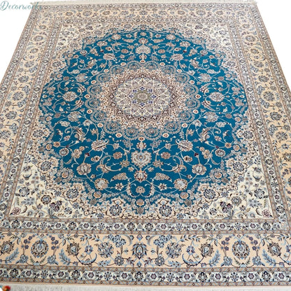 305×255cm　 ペルシャ絨毯  ナイン産 ハビビアン Decorworks