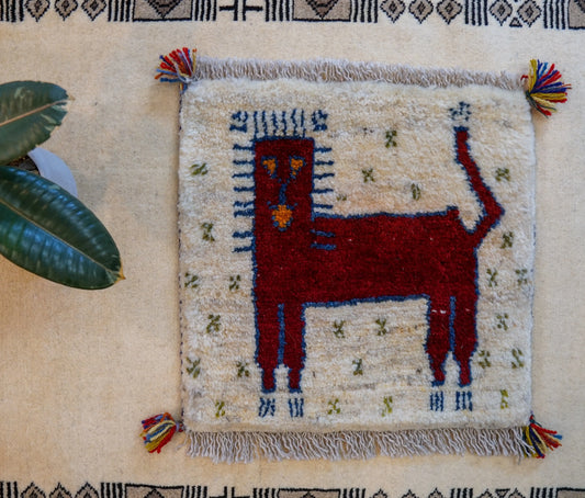 ペルシャ ギャッベ アマレ族 ギャベ40×40cm Decorworks