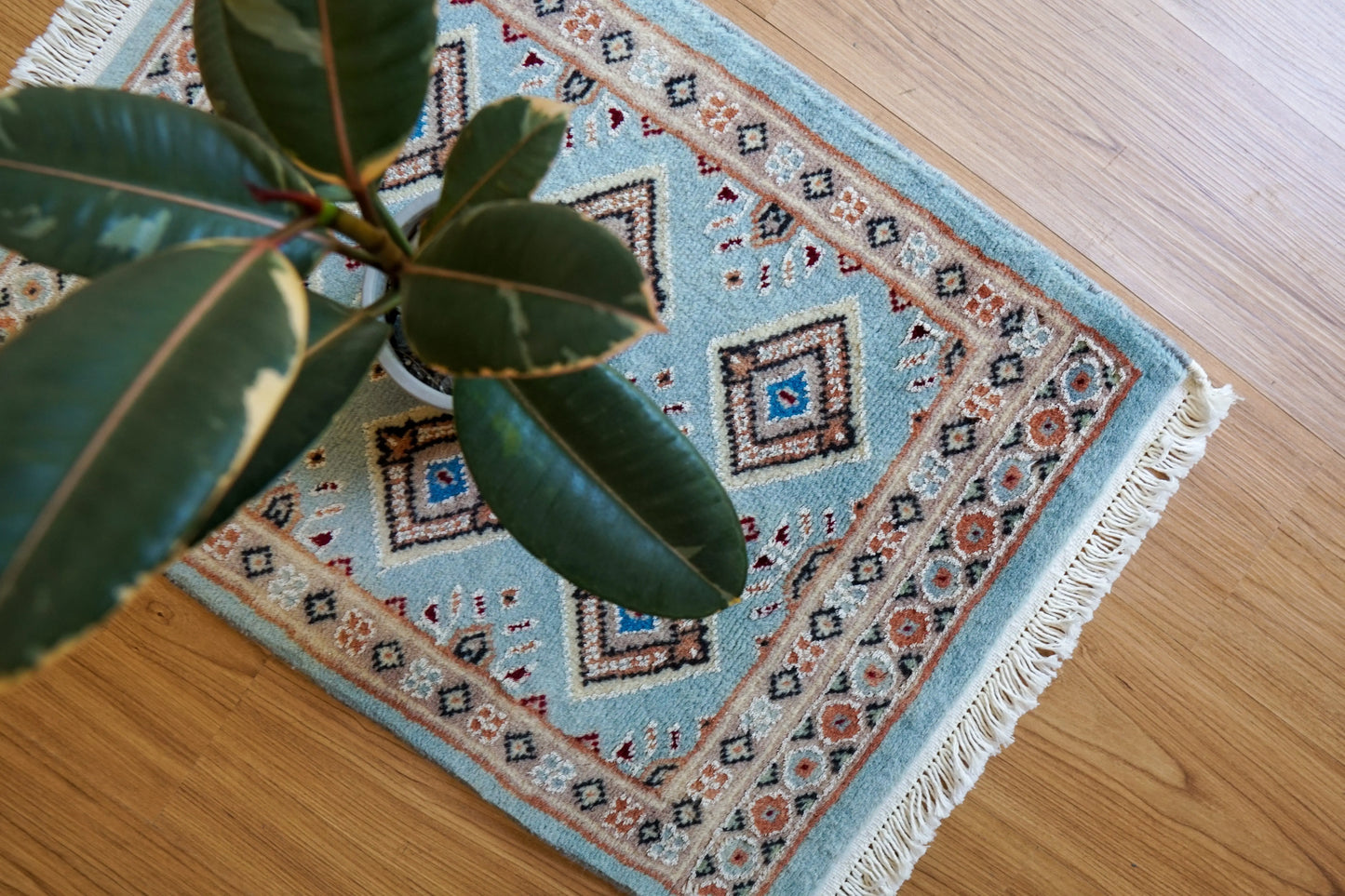65×46cm パキスタン手織り絨毯 Decorworks