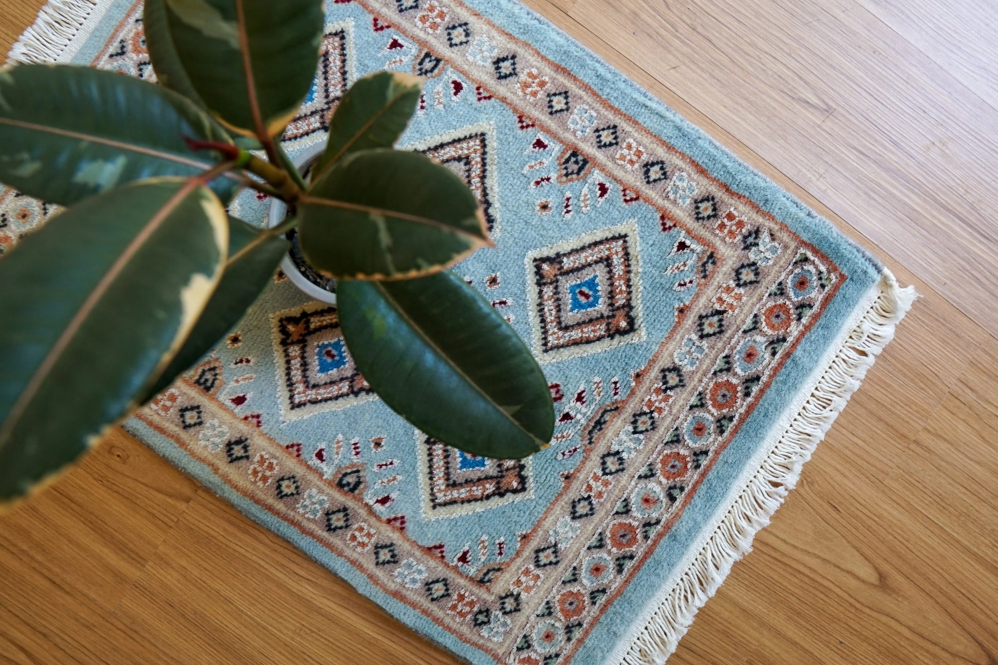65×46cm パキスタン手織り絨毯 Decorworks