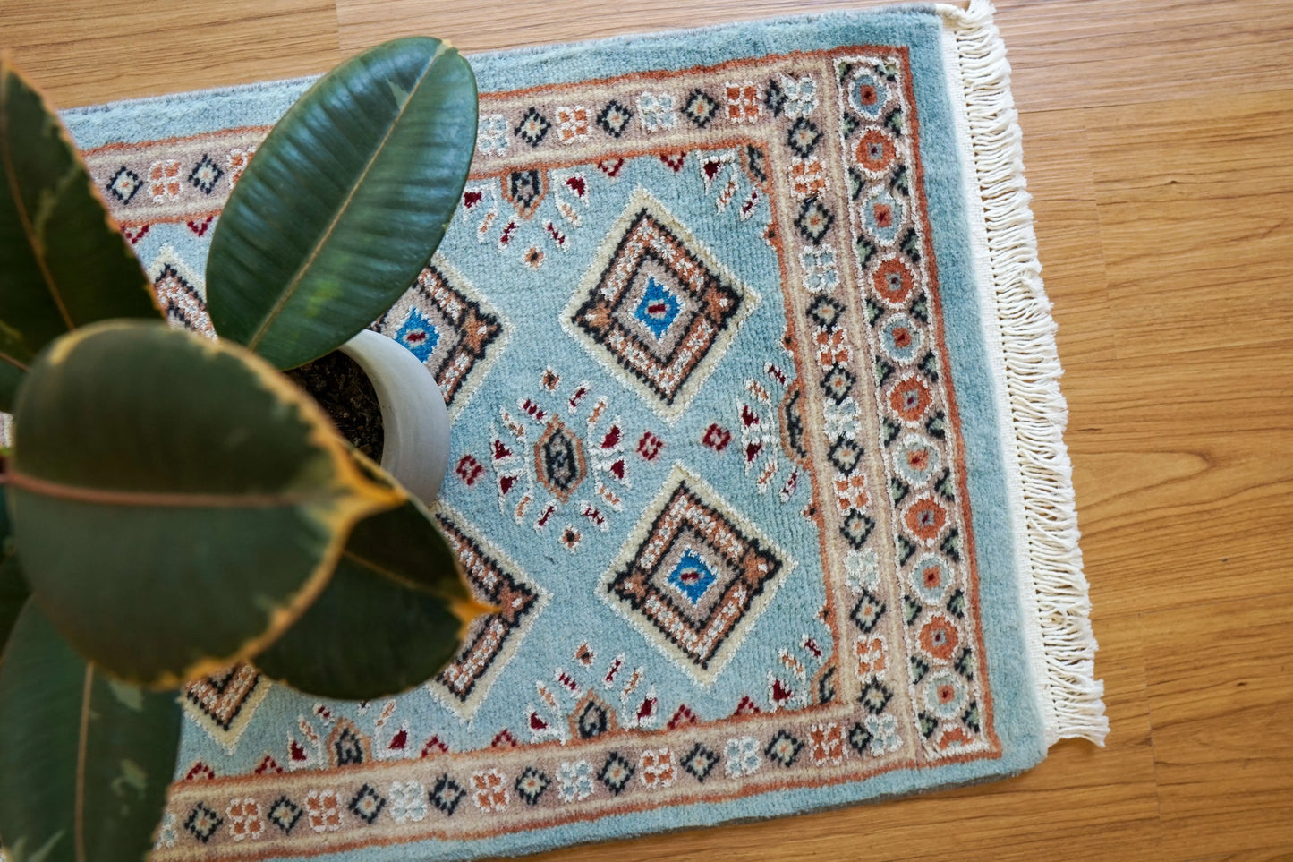 65×46cm パキスタン手織り絨毯 Decorworks