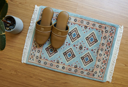 65×46cm パキスタン手織り絨毯 Decorworks